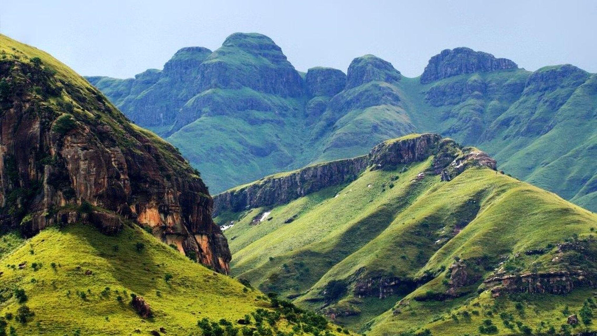 Scenic travel photography of KwaZulu-Natal